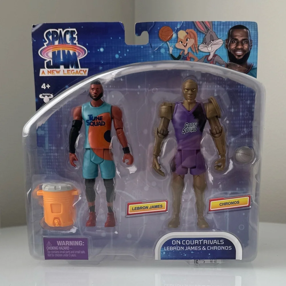 Space Jam Action Figure Set Toys Bundle Lot NIB/NIP Collectibles Basketball